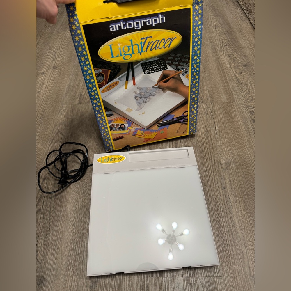 Artograph LightTracer Light Box Tracing Table 10x12” Illuminated Drawing Board